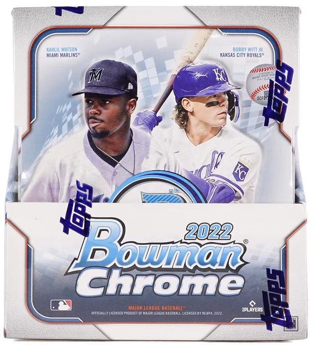 2022 Bowman CHROME MLB Baseball Hobby Box